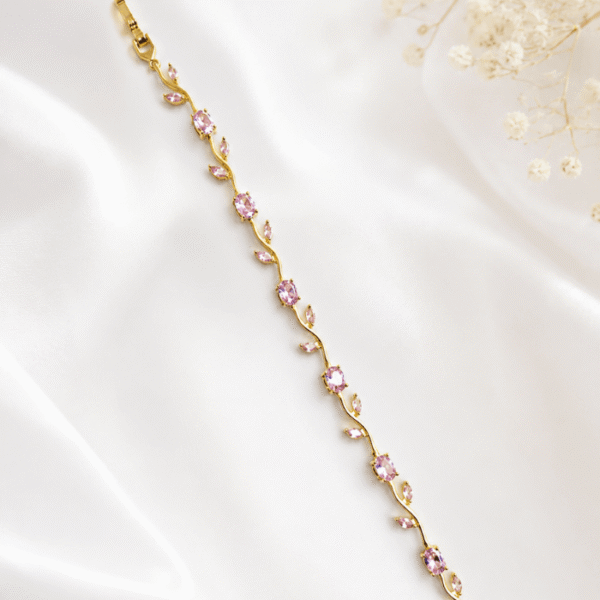 Tulip Bracelet - Baby Pink