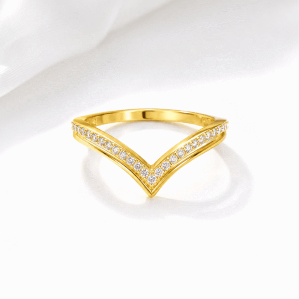 Golden Grace V Ring